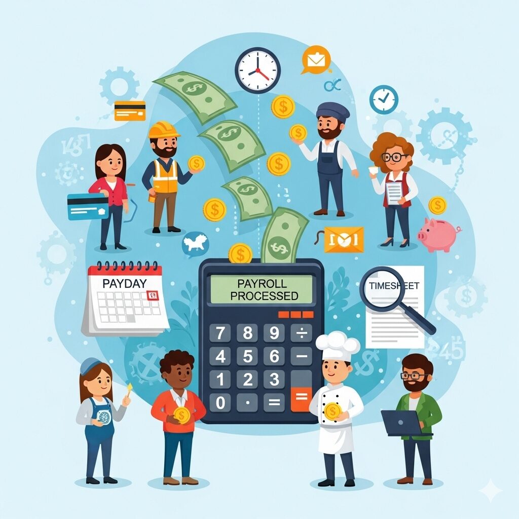 Payroll processed Global Payroll Solutions